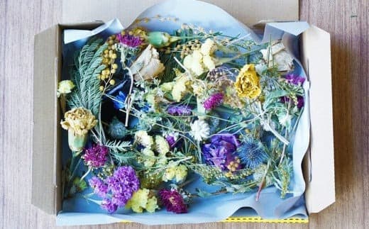 溢れるBOXフラワー (管理コード:068005)