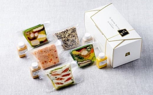 ラボンヌテリーヌ 野菜と魚介のテリーヌセット (管理コード:007008)