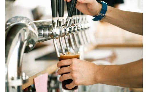 自家醸造のクラフトビール飲み放題付ペアお食事券 (管理コード:002008)