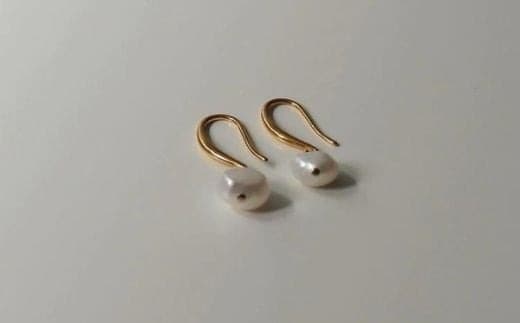 【LENERAオリジナルピアス】pearl hook pierce 079003 (管理コード:079003)