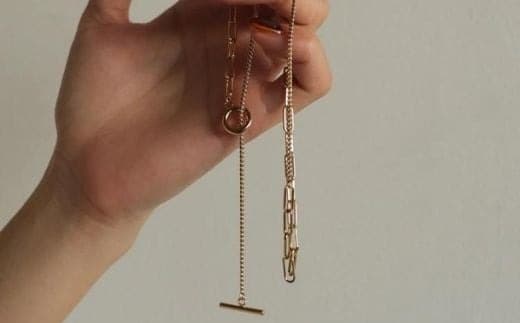 【LENERAオリジナルネックレス】shine through necklace (cutball) 079008 (管理コード:079008)